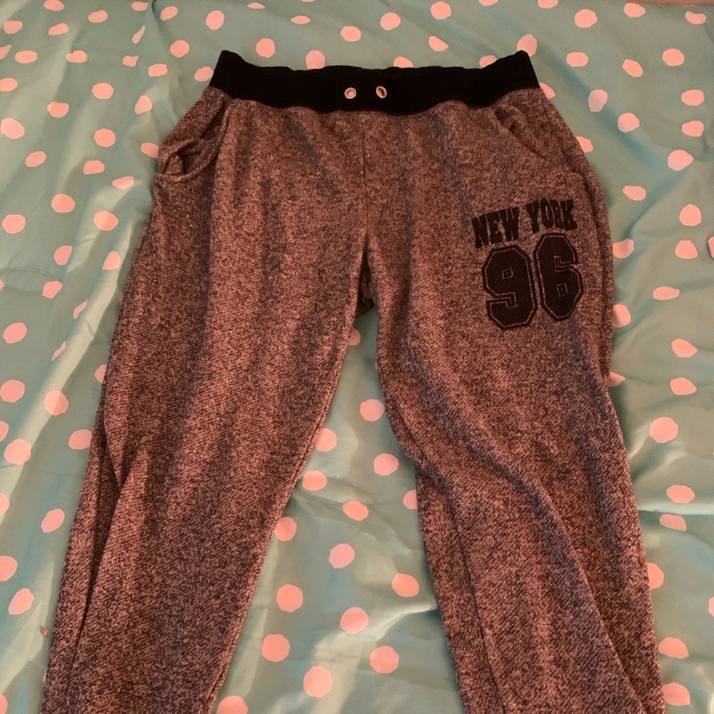 Gray women’s joggers